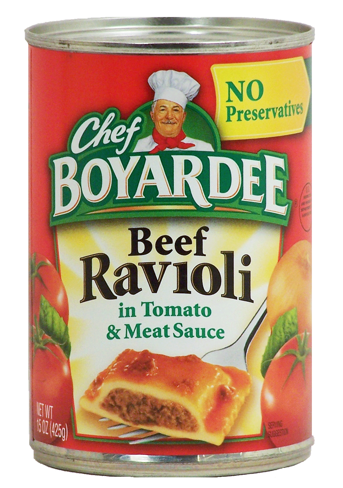 Chef Boyardee Ravioli Beef In Tomato & Meat Sauce Full-Size Picture